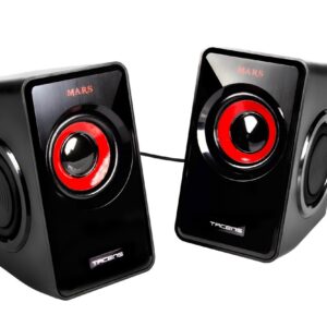 Colunas 10W RMS Vibro-Subwoofer Ultra Bass c/ Comando - MARS GAMING