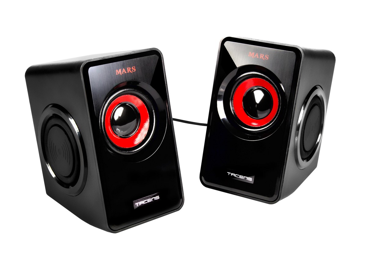 Colunas 10W RMS Vibro-Subwoofer Ultra Bass c/ Comando - MARS GAMING