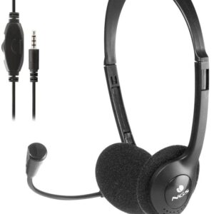 Auscultadores Headset MS103 MAX (Preto) - NGS