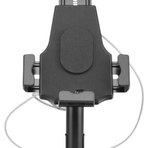 Suporte de Mesa/Parede Anti-Roubo Ajustável p/ Tablet (Preto) - AISENS