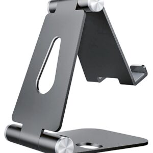 Suporte de Mesa M Ajustável p/ Smartphone/Tablet´s (Cinzento) - AISENS