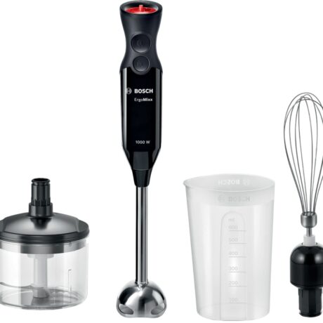 Varinha Mágica ErgoMixx MS61B6150 1000W + Acessórios (Antracite/Preto) - BOSCH