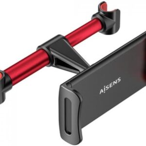 Suporte de Carro p/ Smartphone/Tablet (Preto/Vermelho) - AISENS