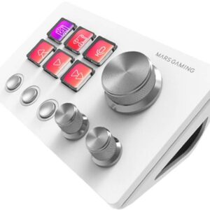 Control Deck MSD-TWO Compacto (Branco) - MARS-GAMING