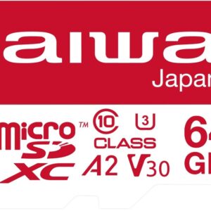 Cart?o de Memoria 64GB MicroSDXC Classe 10 + Adaptador - AIWA