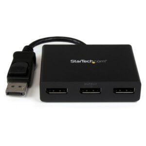 Splitter DisplayPort Macho - 3x DisplayPort Fêmea - STARTECH