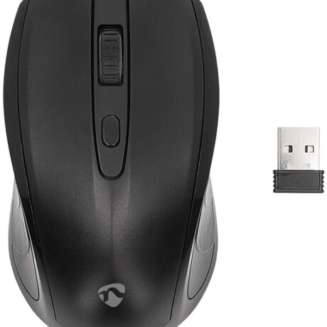 Rato Ótico s/ Fios 1600DPI (Preto) - NEDIS