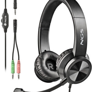 Auscultadores Headset MSX 11 PRO (Preto) - NGS