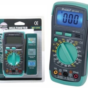 Multimetro Digital Profissional com 3 ½ Digitos Retroiluminado - Proskit