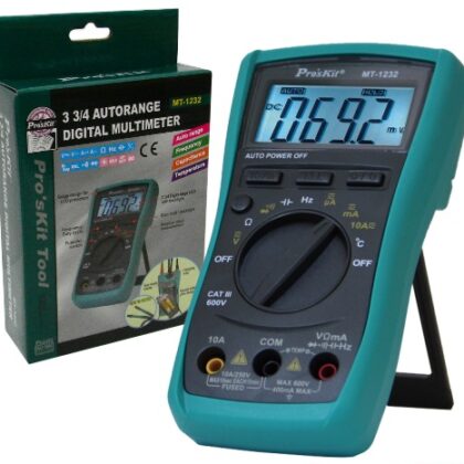 Multimetro Digital Profissional com 3 ½ Digitos - Proskit