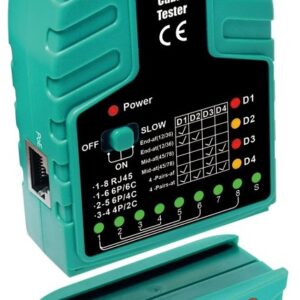 Testador de Redes Plus LAN e PoE (RJ45/RJ12/RJ11) - Proskit