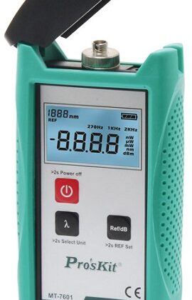 Medidor de Potência de Cabos de Fibra Óptica - Proskit