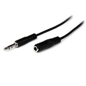 Cabo Jack 3.5mm Macho - Jack 3.5mm F?mea (1 metro) - STARTECH