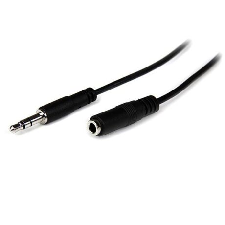 Cabo Jack 3.5mm Macho - Jack 3.5mm F?mea (1 metro) - STARTECH