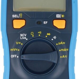 Mult?metro Digital de Alcance Autom?tico True RMS CAT.III 600V - NIMO