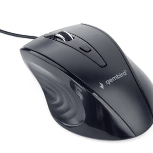 Rato c/ Fios ?tico 1200 DPI (Preto) - GEMBIRD