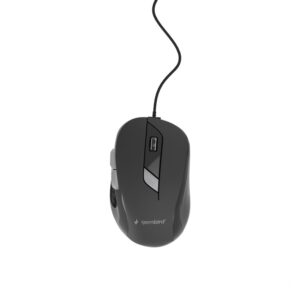 Rato Gembird 6 Botões Confort 1600dpi Usb 2.0 Preto