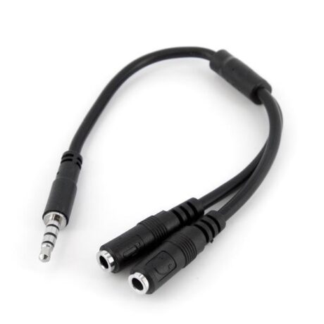 Splitter Jack 3,5mm Macho - 2x Jack 3,5mm Fêmea - STARTECH