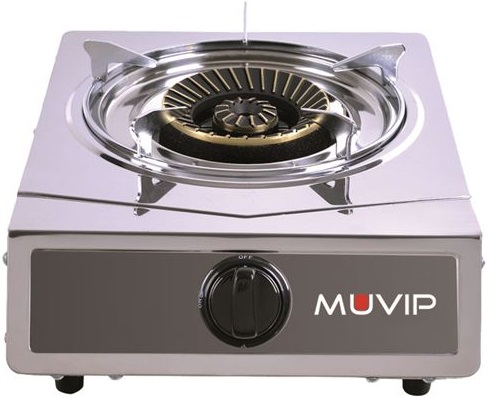 Fogão a Gás 1 Bico (Inox) - MUVIP