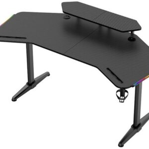 Mesa Gaming PRO1500 XL RGB (Preto Carbono) - MUVIP
