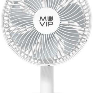 Ventoinha Portátil Oscilante 12W (Ø19cm) - MUVIP