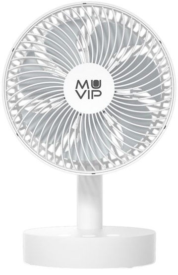 Ventoinha Portátil Oscilante 12W (Ø19cm) - MUVIP