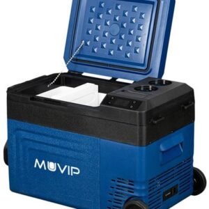 Geleira Port?til 22L c/ Compressor e Rodas (Dupla Zona) - MUVIP
