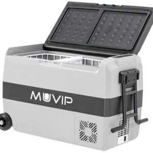 Geleira Port?til 44L c/ Compressor e Rodas 80W (Dupla Zona) - MUVIP