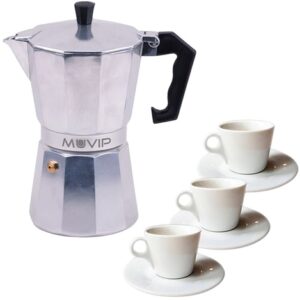Cafeteira Italiana Alumínio (3 Chávenas) – MUVIP