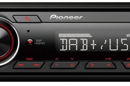 Auto Rádio DAB/DAB+ 4x 50W MOSFET USB Android - Pioneer