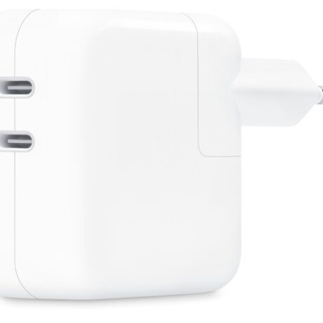 Adaptador de Corrente USB-C Dupla 35W (Branco) - APPLE