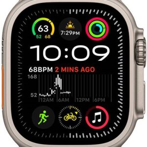 Apple Watch Ultra 2 GPS + LTE 49mm Tit?nio Natural c/ Loop Trail Azul S/M