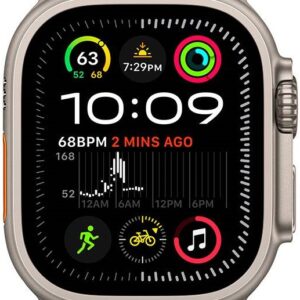 Apple Watch Ultra 2 GPS + Cellular 49mm Titânio Natural c/ Loop Trail Azul M/L