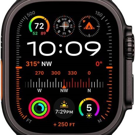 Apple Watch Ultra 2 GPS + Cellular 49mm Titânio Preto c/ Loop Alpine Verde Escuro S