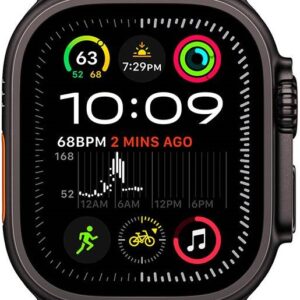 Apple Watch Ultra 2 GPS + Cellular 49mm Titânio Preto c/ Loop Trail Preto S/M