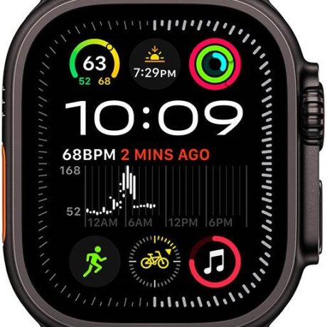 Apple Watch Ultra 2 GPS + Cellular 49mm Titânio Preto c/ Loop Trail Preto S/M