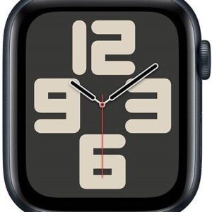 Apple Watch SE (2024) GPS 44mm Alumínio Meia-noite c/ Bracelete Desportiva Meia-noite M/L