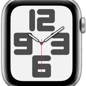 Apple Watch SE (2024) GPS + Cellular 44mm Alumínio Prateado c/ Loop Desportiva Nuvem Azul