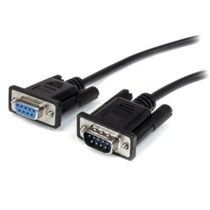 Cabo S?rie DB9 - RS232 Macho - F?mea Preto (2 mts) - STARTECH