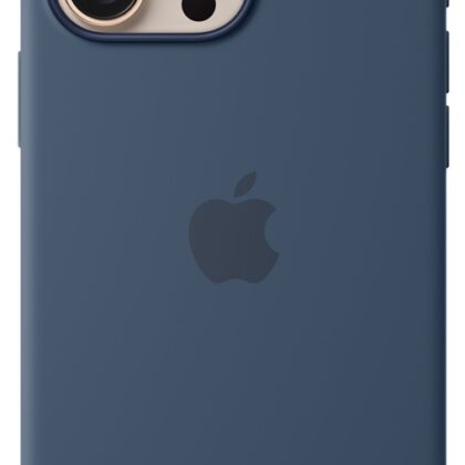 Capa Silicone iPhone 16 Pro Max c/ MagSafe (Azul Denim) - APPLE