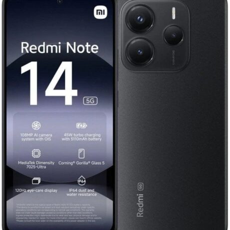 Smartphone Xiaomi Redmi Note 14 5G 6.67 6GB/128GB Dual SIM (Midnight Black)