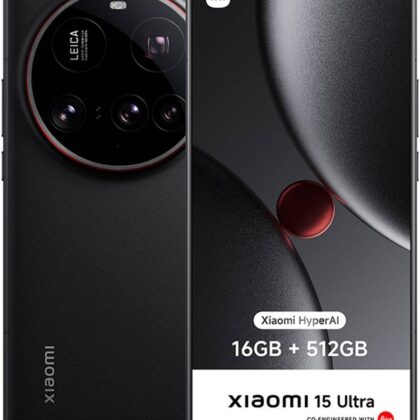 Smartphone Xiaomi 15 Ultra 6.73 16GB/512GB Dual SIM (Black)
