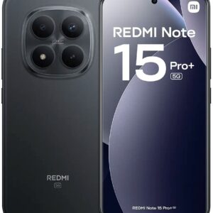 Smartphone Xiaomi Redmi Note 15 Pro+ 5G 6.83 12GB/512GB Dual SIM (Preto)