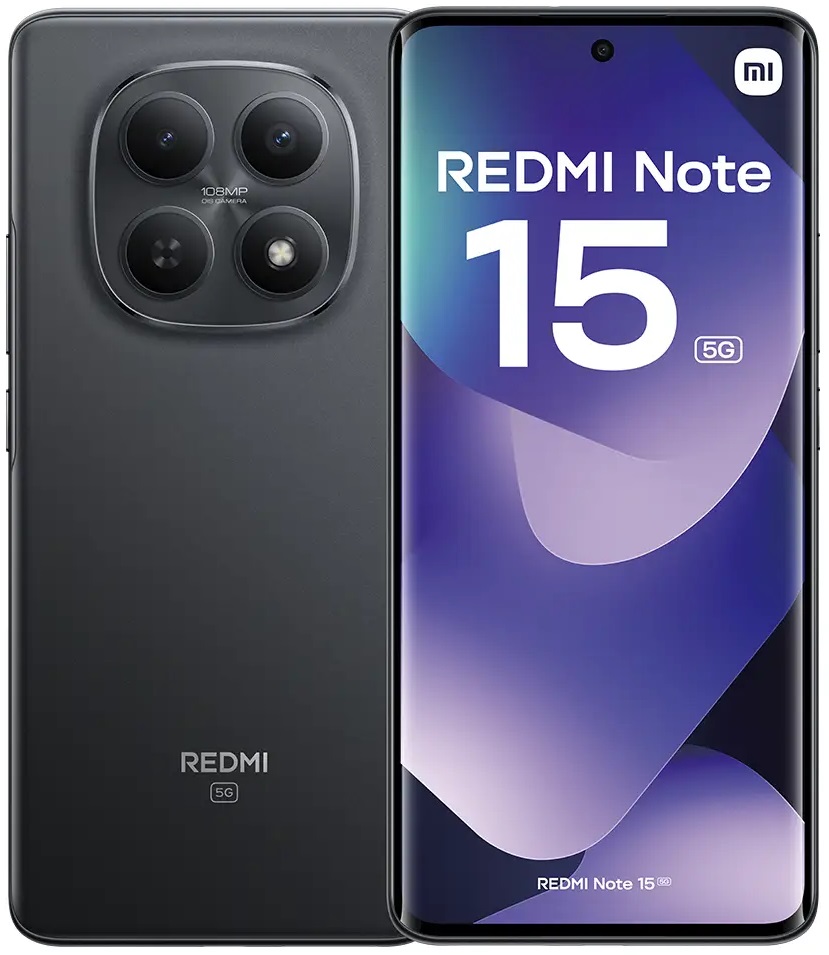 Smartphone Xiaomi Redmi Note 15 5G 6.77 8GB/256GB Dual SIM (Preto)