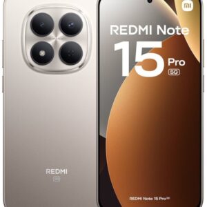 Smartphone Xiaomi Redmi Note 15 Pro 5G 6.83 12GB/512GB Dual SIM (Titanium)