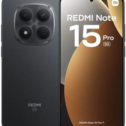Smartphone Xiaomi Redmi Note 15 Pro 5G 6.83 12GB/512GB Dual SIM (Preto)