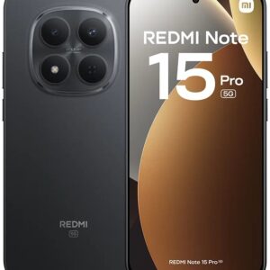 Smartphone Xiaomi Redmi Note 15 Pro 5G 6.83 8GB/256GB Dual SIM (Preto)
