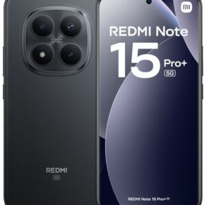 Smartphone Xiaomi Redmi Note 15 Pro+ 5G 6.83 8GB/256GB Dual SIM (Preto)