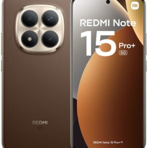 Smartphone Xiaomi Redmi Note 15 Pro+ 5G 6.83 8GB/256GB Dual SIM (Castanho)