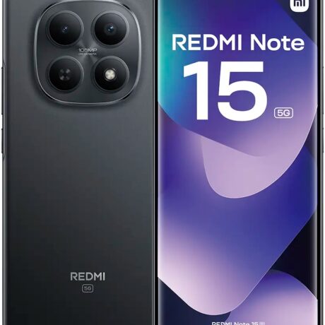 Smartphone Xiaomi Redmi Note 15 5G 6.77 12GB/512GB Dual SIM (Preto)